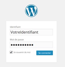 1. Se connecter à WordPress